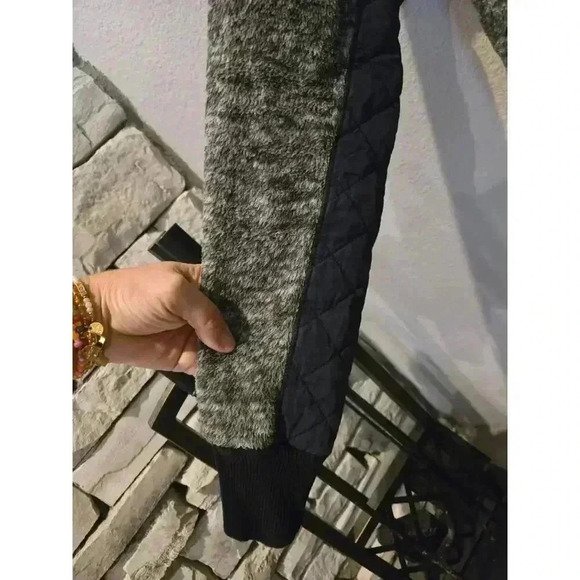 Abercrombie & Fitch Men's M Black Fleece Pullover Sweater Mock Neck - Picture 6 of 12